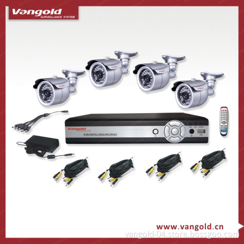 4CH H. 264 CCTV System with 4PCS IR Camera (VG-H7004PK-A)